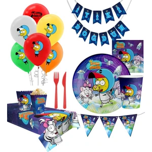 Kikajoy Kral Şakir Uzayda Parti Seti 8 Kişilik