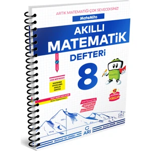Arı Yayıncılık Akıllı Matematik Defteri 8. Sınıf