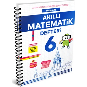 Arı Yayıncılık Akıllı Matematik Defteri 6. Sınıf