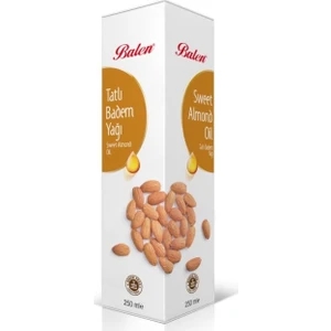Soğuk Pres Tatlı Badem Yağı 250 ml
