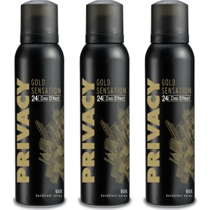Gold Men Deodorant 3x150ml