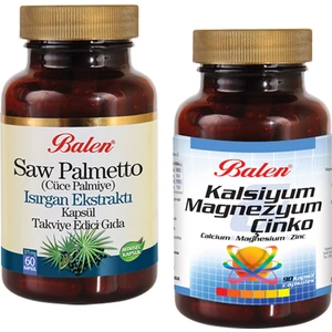 2'li Infertil Set Saw Palmetto ve Kalsiyum-Magnezyum - Çinko