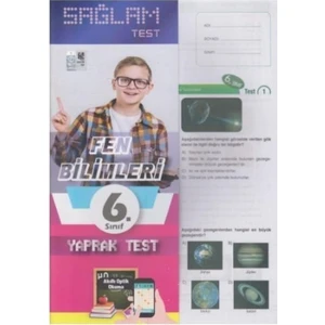 Molekül 6. Sınıf Fen Bilimleri Sağlam Yaprak Test Poşetliyeni
