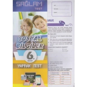 Molekül 6. Sınıf Sosyal Bilgiler Sağlam Yaprak Test Poşetliyeni