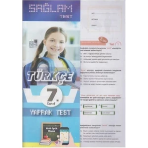 Molekül 7. Sınıf Türkçe Sağlam Yaprak Test Poşetliyeni