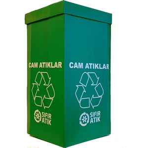 Tuncel Teknik Geri Dönüşüm Kolisi 70 lt-Cam Atık
