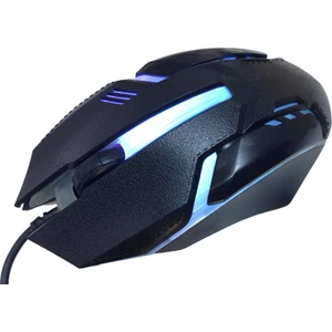 M718 900 Dpi Siyah USB 7renk Işıklı Oyuncu Mouse