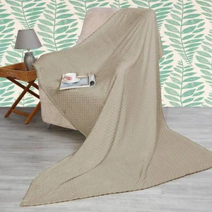 Pearl Tomurcuk Battaniye Cappuccino Tek Kişilik