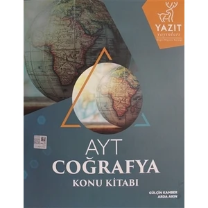 Yazıt Yayınları AYT Coğrafya Konu Kitabı