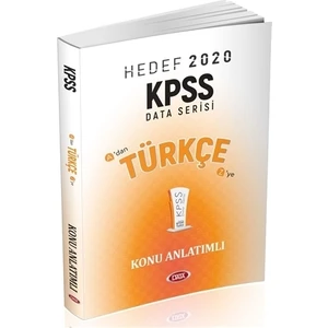 Data Yayınları KPSS Türkçe Konu Anlatımlı - Hedef 2020