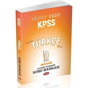 Data Yayınları Hedef 2020 KPSS Türkçe Konu Anlatımlı