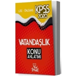 2020 KPSS Lise Önlisans Genel Yetenek Genel Kültür Vatandaşlık Konu Anlatımı