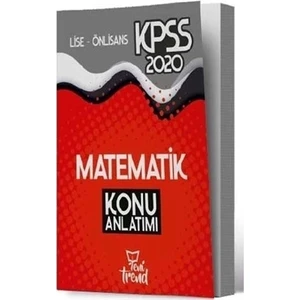2020 KPSS Lise Önlisans Genel Yetenek Genel Kültür Matematik Konu Anlatımı