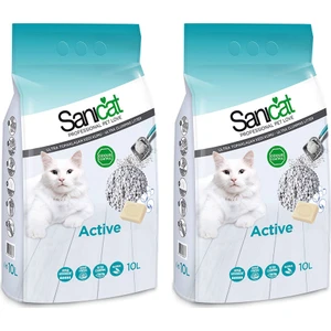 Active Marsilya Sabun Kokulu İnce Taneli Kedi Kumu 2 x 10 l