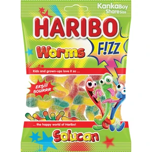 Haribo Fizz Solucan 70gr*24