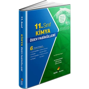 Aydın Yayınları 11. Sınıf Kimya Ödev Fasikülleri