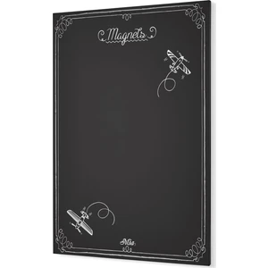 The Mia Magnet Panosu Siyah - 70 x 50 Cm