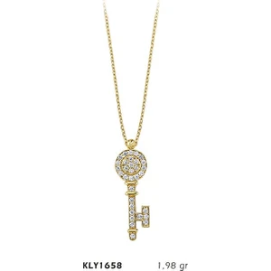 Harem Altın 14 Ayar Altın Anahtar Kolye Kly1658