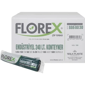 240 lt Konteyner Çöp Torbası - 100 Torba