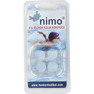 Nimo Silikon Kulak Tıkacı Koruyucu 4 Adet Kutulu