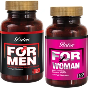 2'li  Formen 120 Kapsül, Forwoman 120 Kapsül