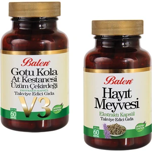 Vrs 2'li  Balen V3 , Hayıt Meyvesi Kapsül