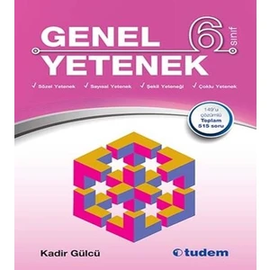 Tudem Yayınları 6. Sınıf Genel Yetenek Kitabı