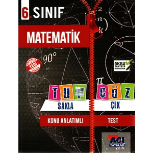 Açı Yayınları 6. Sınıf Matematik Tut Sakla Çek Çöz
