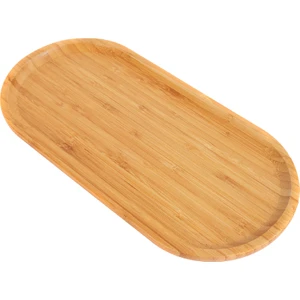 Bambu Büyük Oval Servis ve Sunum Tabağı
