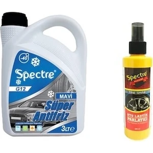 G12 Mavi Antifriz + Spectre Oto Lastik Parlatıcı