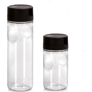 Duru Yağdanlık 2 'li Set 1 lt ve 600 ml Mürdüm Kapak