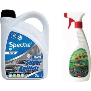 G12 Mavi Antifriz + Spectre Motor Temizleyici