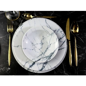 Marbling 24 Parça Yemek Takımı