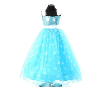 Kostümcü Teyze Askılı Elsa Kostümü