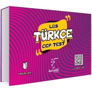 Karekök Yayıncılık LGS Türkçe Cep Test