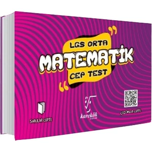 Karekök Yayıncılık LGS Cep Test Matematik (Orta)