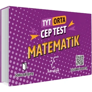 Karekök Yayıncılık TYT Cep Test Matematik (Orta)