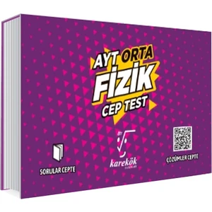 Karekök Yayıncılık AYT Cep Test Fizik Orta