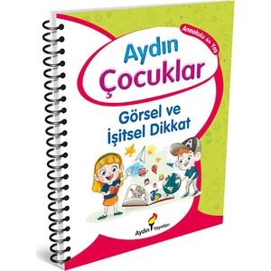4 Yaş Etkinlik Kitabım 1 Görsel ve Işitsel