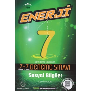 Palme Yayıncılık 7 . Sınıf Sosyal Bilgiler 7+7 Enerji Denemeleri