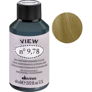 View Yarı Kalıcı Saç Boyası 60 ml - 9,78 Bej Yeşil Çok Açık Kumral