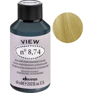View Yarı Kalıcı Saç Boyası 60 ml - 8,74 Bej Bakır Açık Kumral