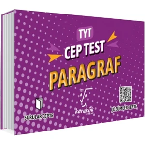 Karekök Yayıncılık TYT Cep Test Paragraf