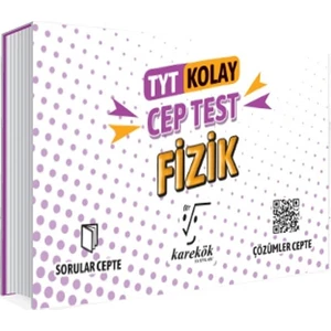 Karekök Yayıncılık TYT Cep Test Fizik Kolay