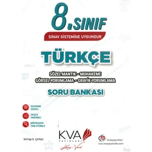 Koray Varol Akademi 8.Sınıf Türkçe Soru Bankası Sözel Mantık Muhakeme Yay