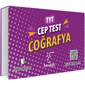 Karekök Yayıncılık TYT Cep Test Coğrafya