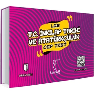 Karekök Yayıncılık LGS T.C İnkilap Tarihi Cep Test