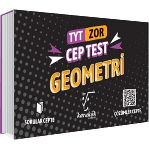 Karekök Yayıncılık TYT Cep Test Geometri (Zor)