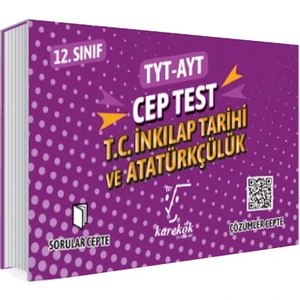 Karekök Yayıncılık TYT-AYT Cep Test T.C. İnkilap Tarihi ve Atatürkçülük