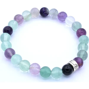 Hakiki Doğal Florit Bileklik 1.kalite Doğal Taş 001